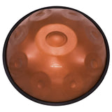 AS TEMAN Handpan 9 Notes D Minor Scale Maroon Hangdrum with gift set - AS TEMAN