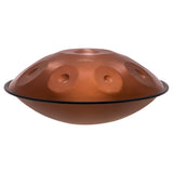 AS TEMAN Handpan 9 Notes D Minor Scale Maroon Hangdrum with gift set - AS TEMAN