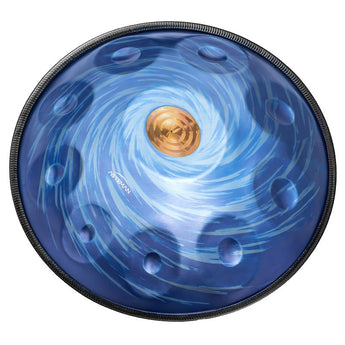 AS TEMAN Handpan Black-Hole 10 Notes | CUSTOM SCALE | Hangdrum with gift set - AS TEMAN