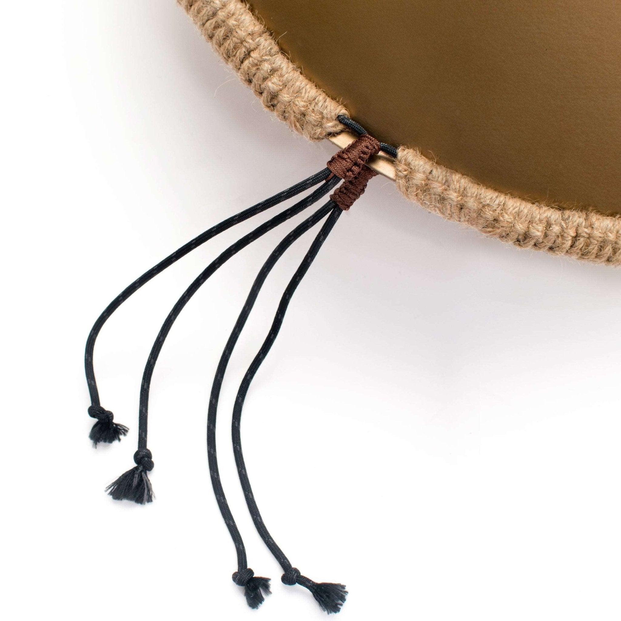 AS TEMAN | Handpan Braided Rope | Beige decorative and protective rope for handpan - AS TEMAN