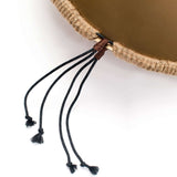 AS TEMAN | Handpan Braided Rope | Beige decorative and protective rope for handpan - AS TEMAN