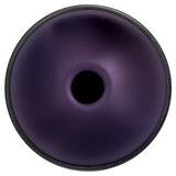 AS TEMAN Handpan Comet 10 Notes D Minor Scale Blue Purple hangdrum with gift set - AS TEMAN