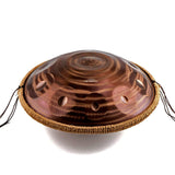 AS TEMAN Handpan Desert 10 Notes D Minor Scale Glare hangdrum with gift set - AS TEMAN