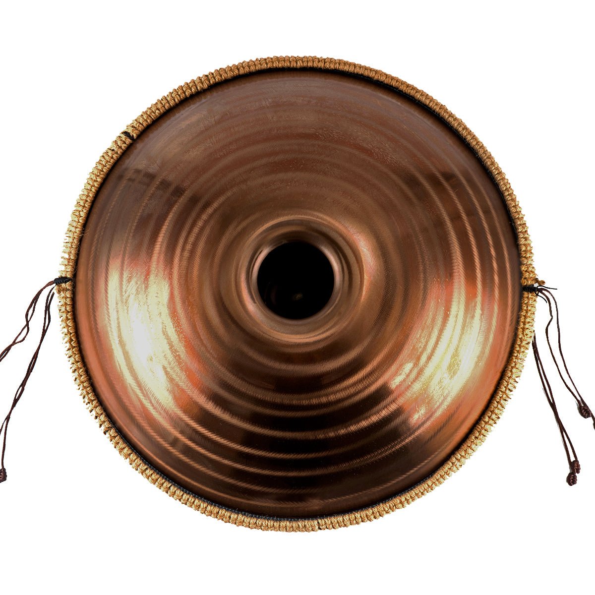 AS TEMAN Handpan Desert 10 Notes D Minor Scale Glare hangdrum with gift set - AS TEMAN