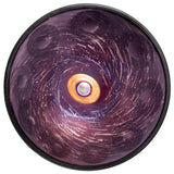 AS TEMAN Handpan Neutron Star 10 Notes D Minor Scale Purple hangdrum with gift set - AS TEMAN