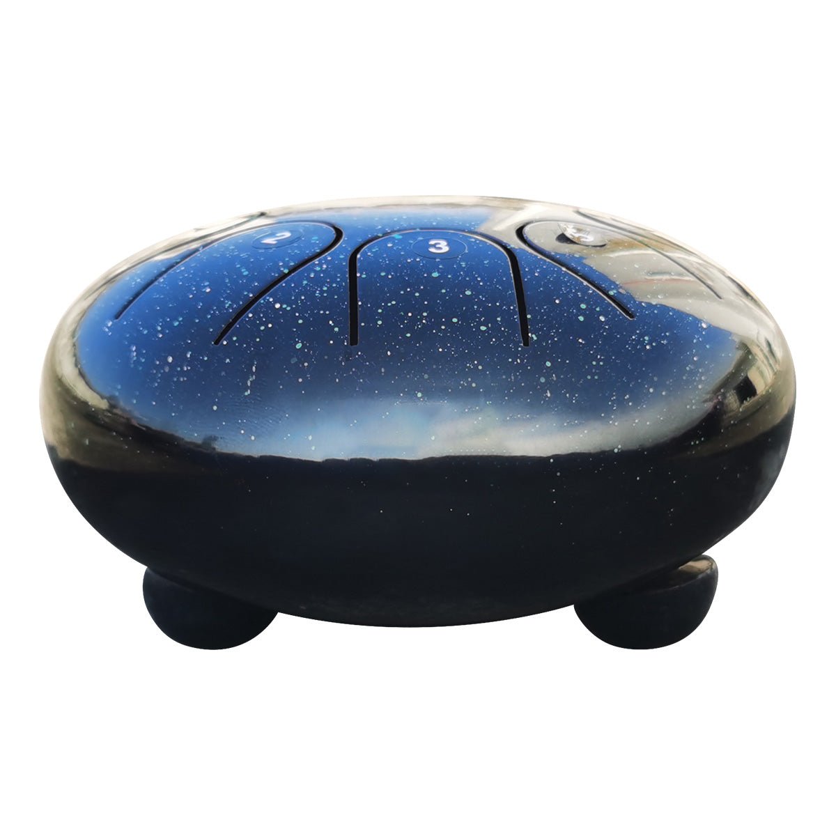 AS TEMAN Steel Tongue Drum | Starry Sky Series 6'' Tank Drum for Yoga & Meditation with gift set - AS TEMAN