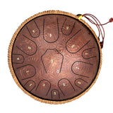 Buy Steel Tongue Drum Saffron - Ember Steel E Scale 12 - Inch Hang Drum - AS TEMAN