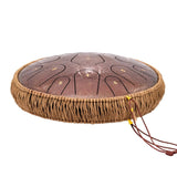 Buy Steel Tongue Drum Saffron - Ember Steel E Scale 12 - Inch Hang Drum - AS TEMAN