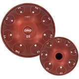 <font color="#B0171F">New </font> 3rd Generation Handpan 17 Notes Volcano - D Minor & Gong Scales - AS TEMAN