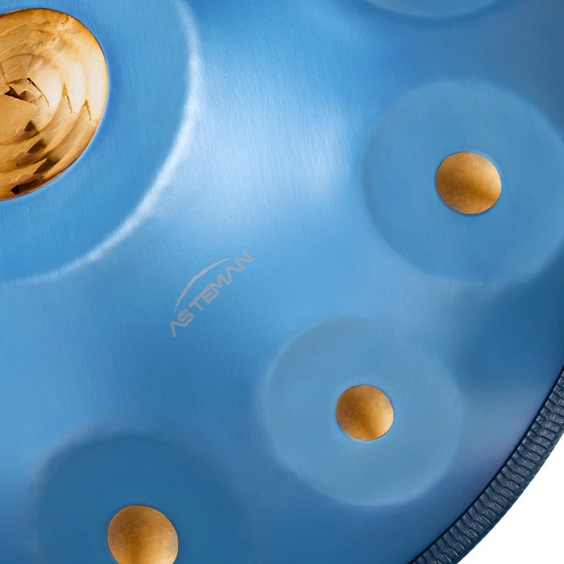 <font color="#B0171F">New </font> AS TEMAN Handpan NJ Star 10 Notes D Minor Scale hangdrum - AS TEMAN