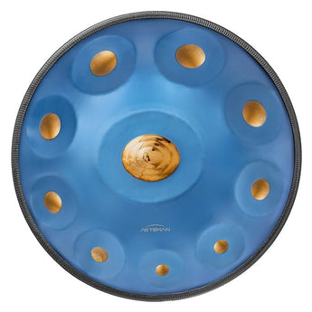 <font color="#B0171F">New </font> AS TEMAN Handpan NJ Star 10 Notes D Minor Scale hangdrum - AS TEMAN